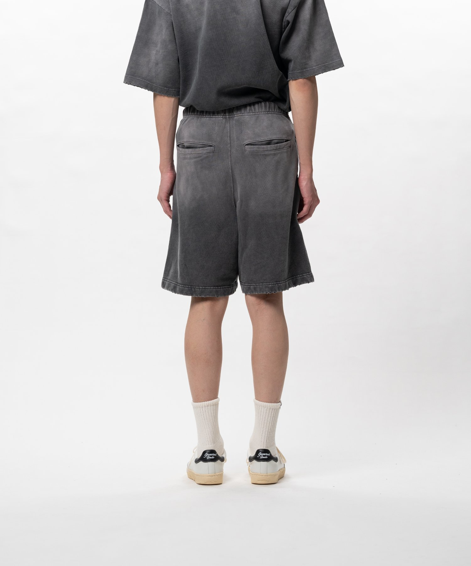  Quần Maison Mihara Yasuhiro Sun Faded Like Distressed 'Black' 