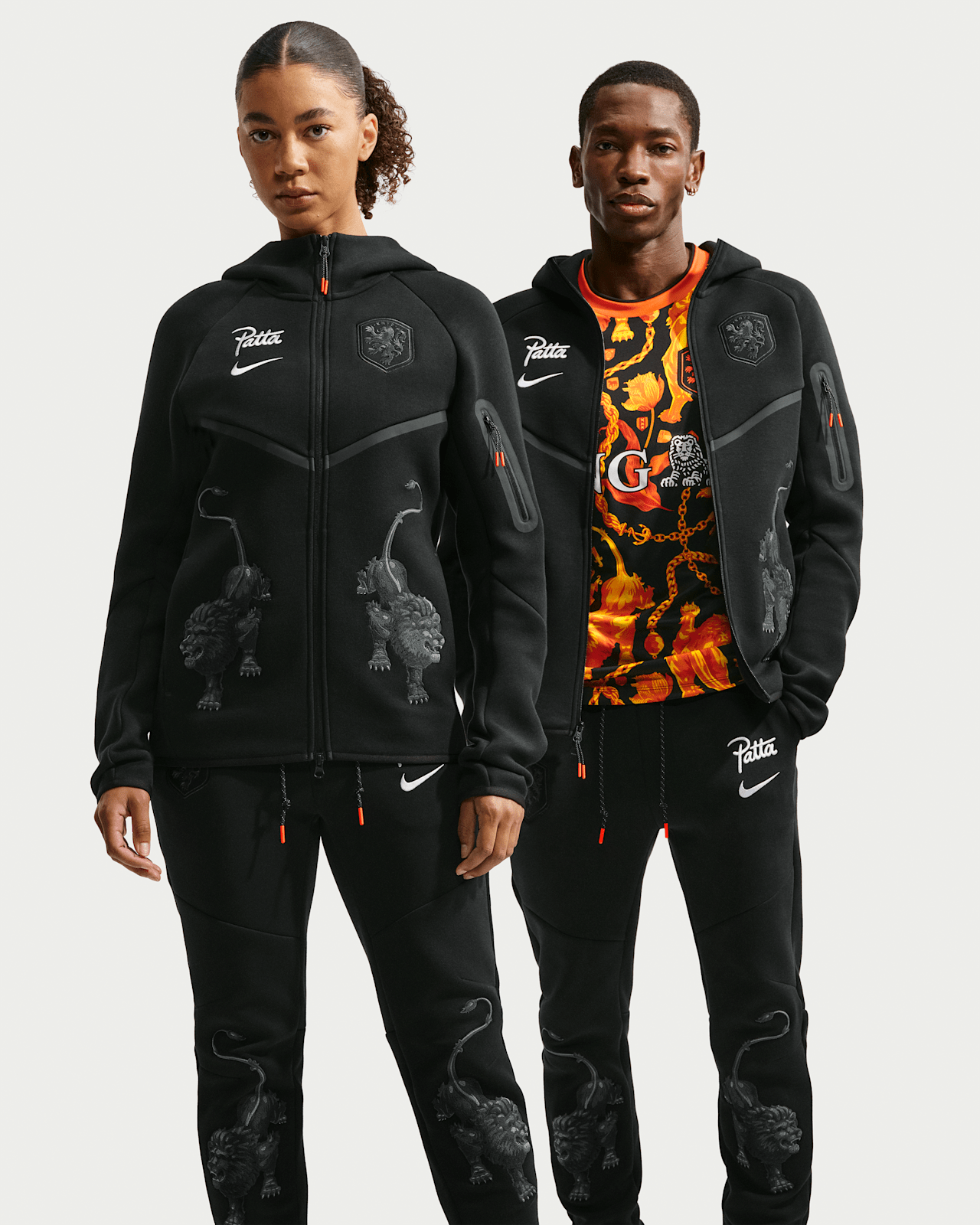  Quần Nike x Patta Tech Fleece Jggr 'Black' 