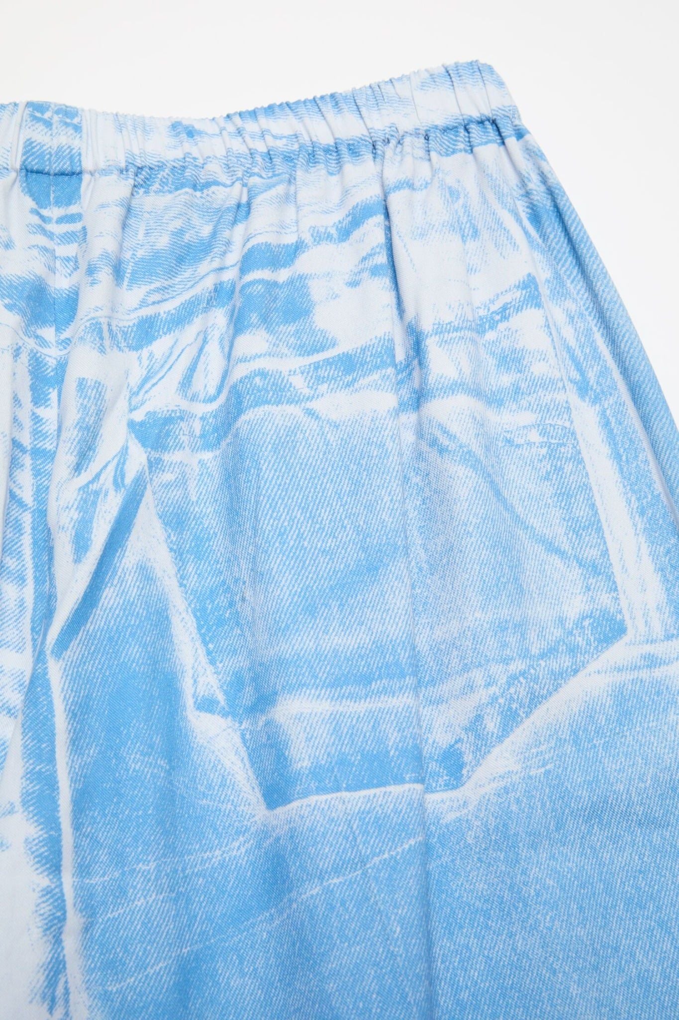 Quần Nữ Acne Casual Printed Trousers 'Blue' 