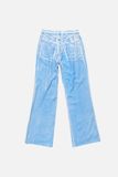  Quần Nữ Acne Casual Printed Trousers 'Blue' 