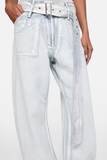  Quần Nữ Acne Denim Trousers With Belt 'Blue' 