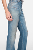  Quần Nữ Acne Fitted Jeans - 2025F 'Mid Blue' 
