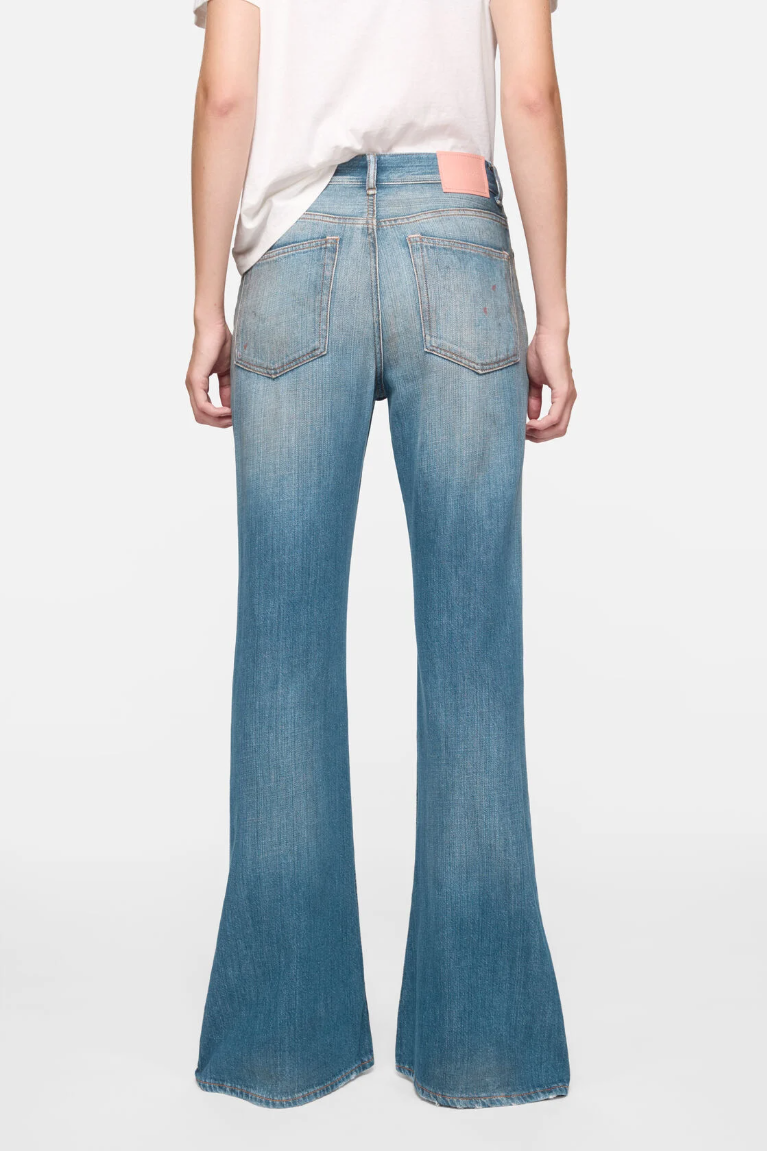  Quần Nữ Acne Fitted Jeans - 2025F 'Mid Blue' 