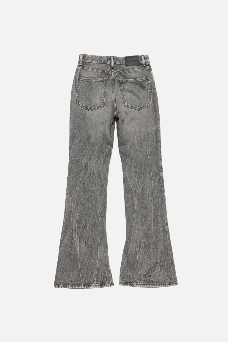  Quần Nữ Acne Fitted Jeans - 2025F 'Whased Black' 