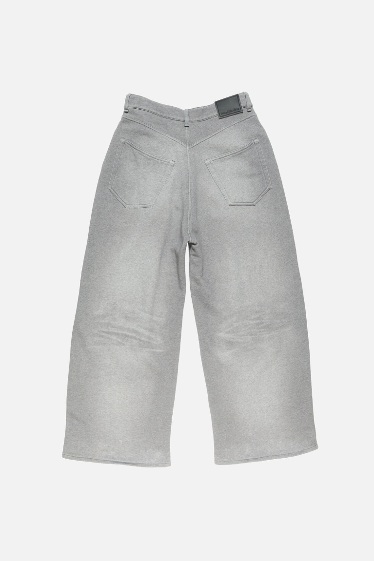  Quần Nữ Acne Fleece Trousers 'Light Grey' 