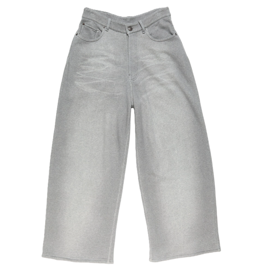  Quần Nữ Acne Fleece Trousers 'Light Grey' 