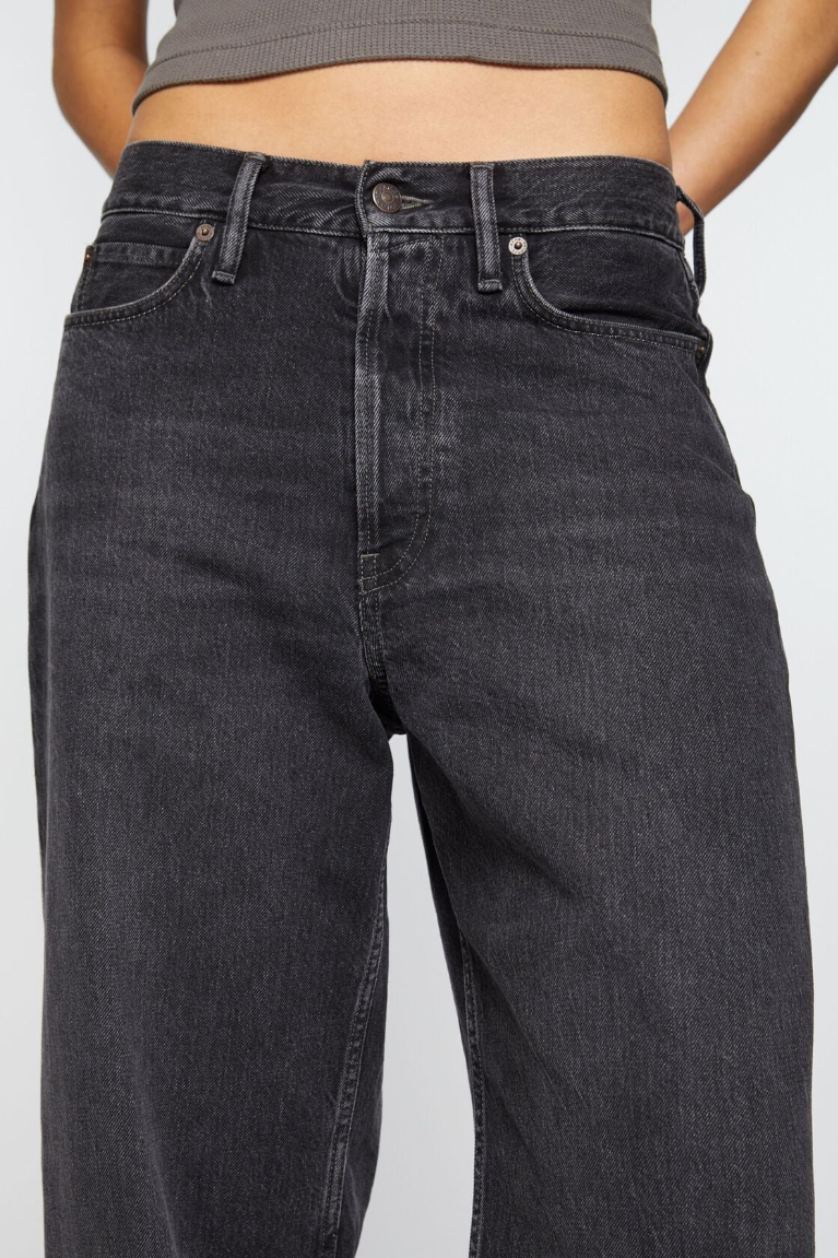  Quần Nữ Acne Loose Fit Jeans - 1981 'Black' 