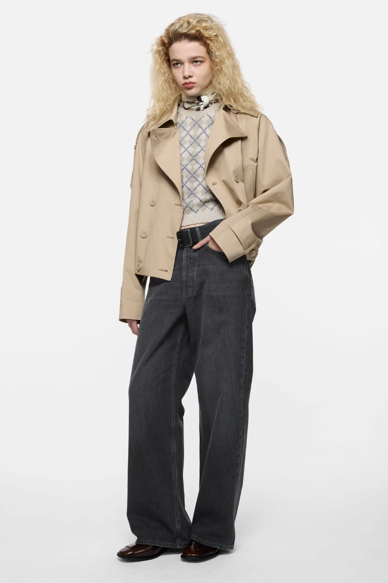  Quần Nữ Acne Loose Fit Jeans - 1981 'Black' 