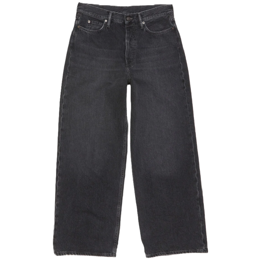  Quần Nữ Acne Loose Fit Jeans - 1981 'Black' 