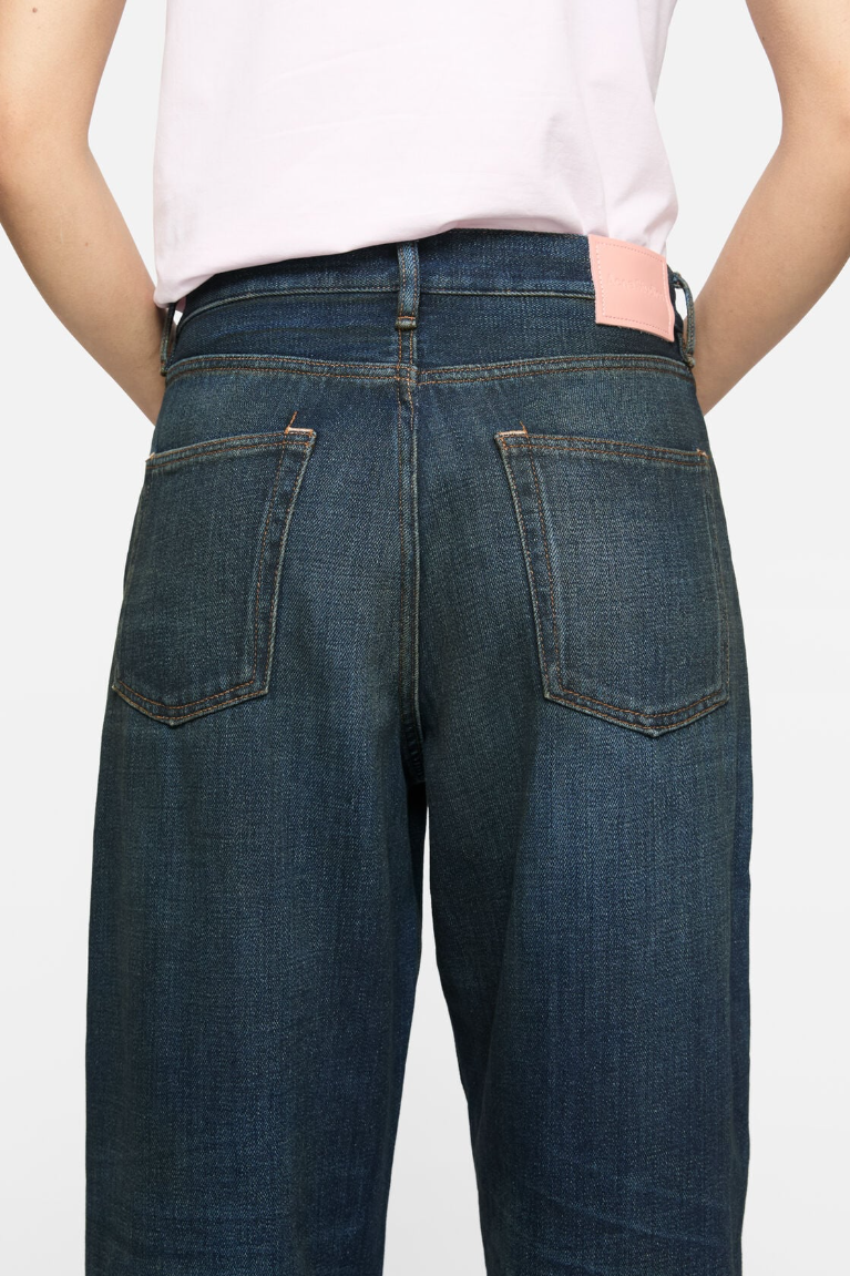  Quần Nữ Acne Loose Fit Jeans - 1981 'Dark Blue' 