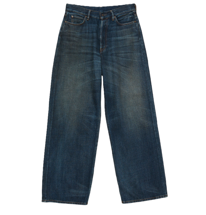  Quần Nữ Acne Loose Fit Jeans - 1981 'Dark Blue' 