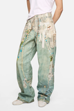  Quần Nữ Acne Loose fit jeans - 1981 'Green' 