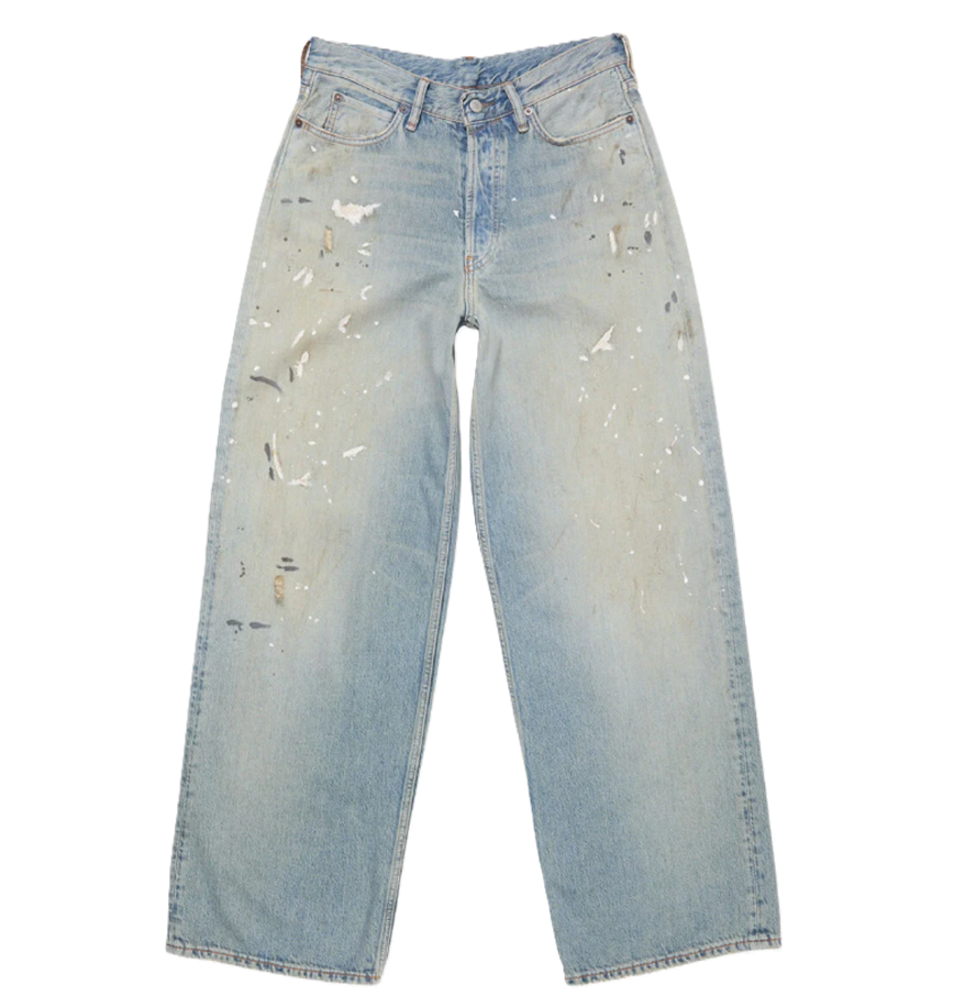  Quần Nữ Acne Loose Fit Jeans - 1981 'Light Blue' 