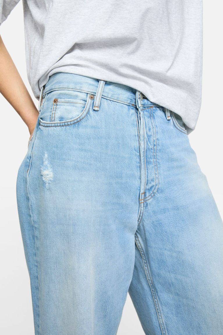  Quần Nữ Acne Loose Fit Jeans - 1981 'Light Blue' 