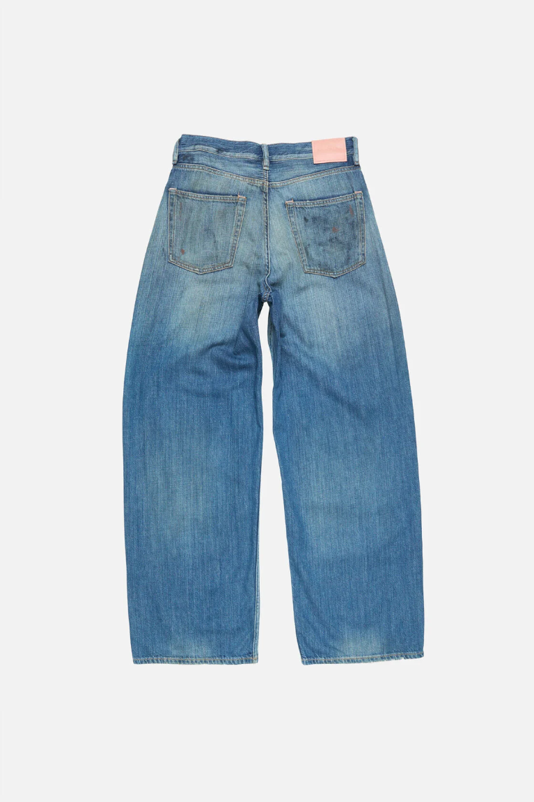  Quần Nữ Acne Loose Fit Jeans - 1981 'Mid Blue' 