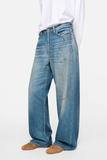  Quần Nữ Acne Loose Fit Jeans - 1981 'Mid Blue' 