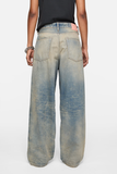  Quần Nữ Acne Loose Fit Jeans - 1981 'Mid Blue' 