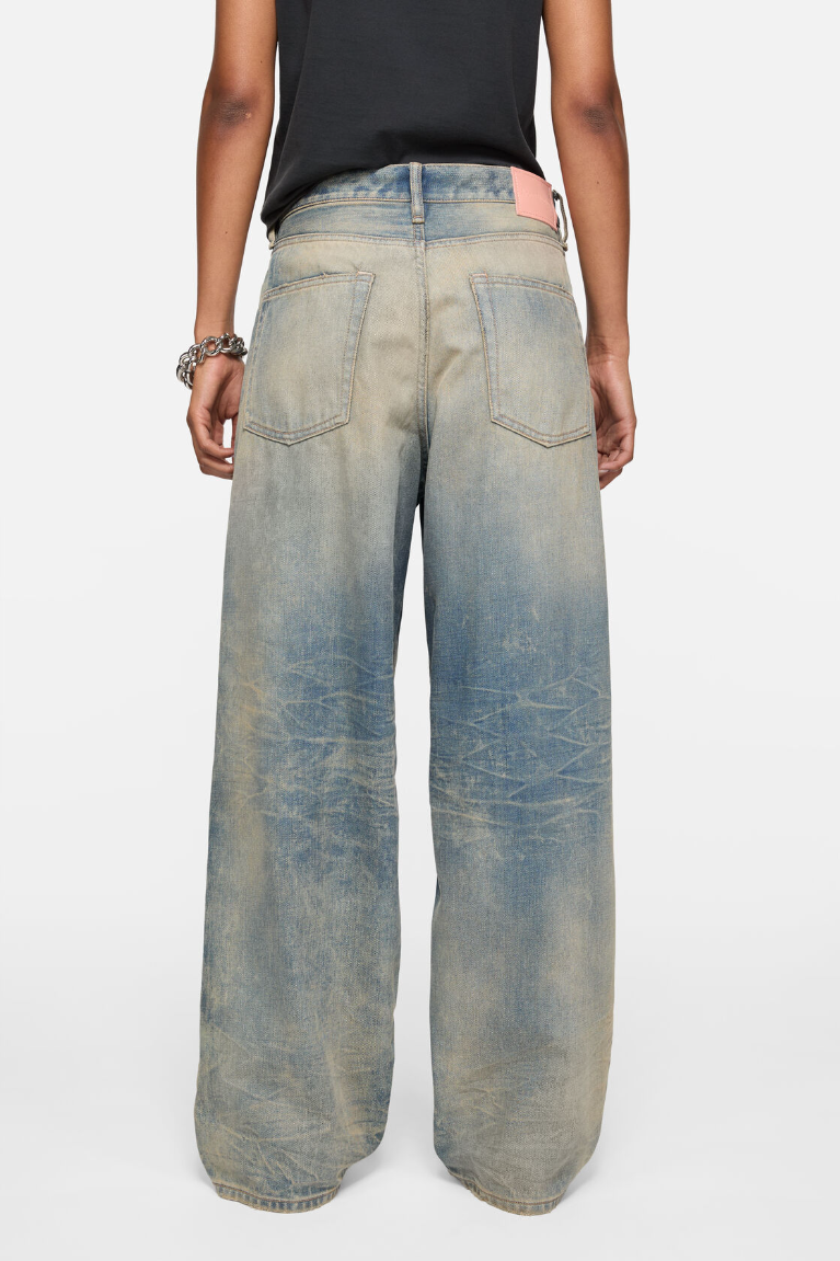  Quần Nữ Acne Loose Fit Jeans - 1981 'Mid Blue' 