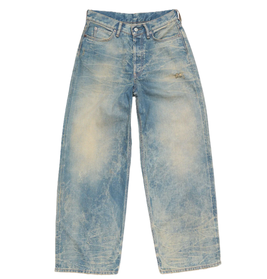  Quần Nữ Acne Loose Fit Jeans - 1981 'Mid Blue' 