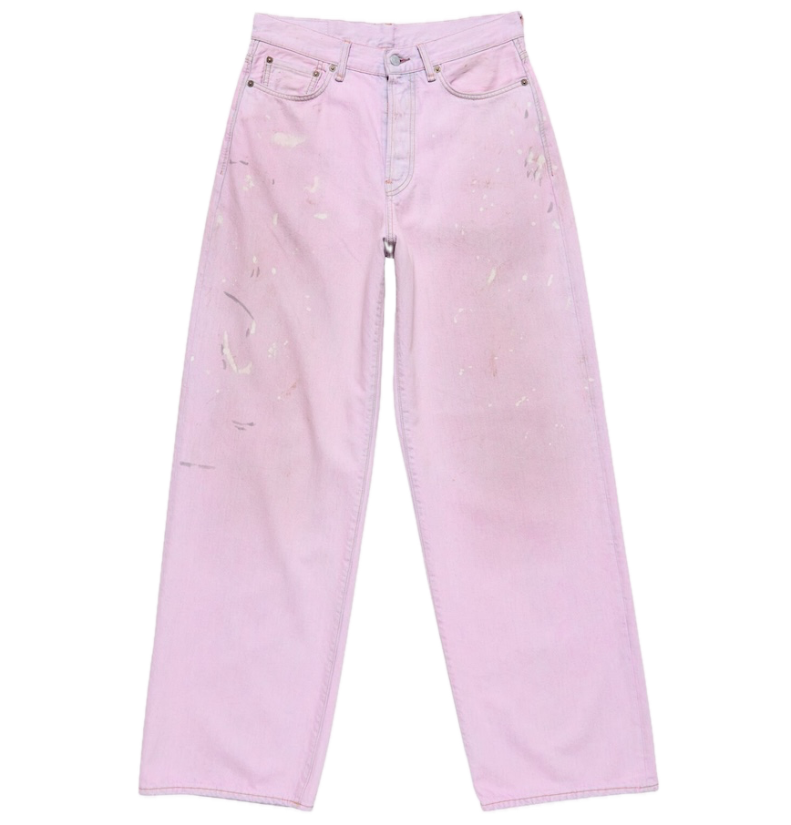  Quần Nữ Acne Loose Fit Jeans - 1981 'Pink' 