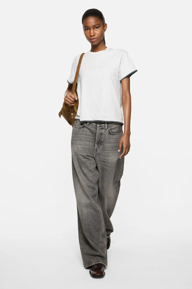  Quần Nữ Acne Loose Fit Jeans - 1981 'Whased Black' 