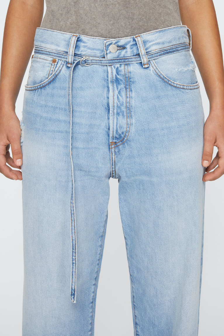  Quần Nữ Acne Loose Fit Jeans - 1991 'Light Blue' 