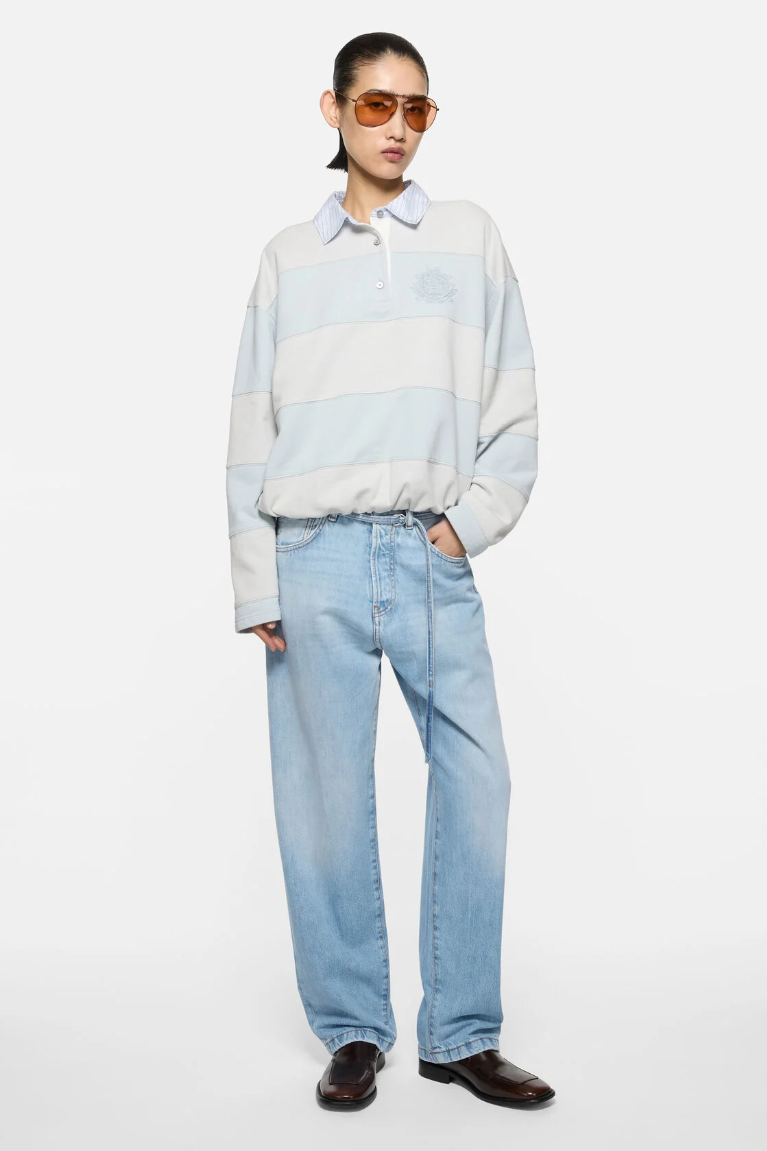  Quần Nữ Acne Loose Fit Jeans - 1991 'Light Blue' 