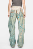  Quần Nữ Acne Loose Fit Jeans - 2006 'Multicolor' 