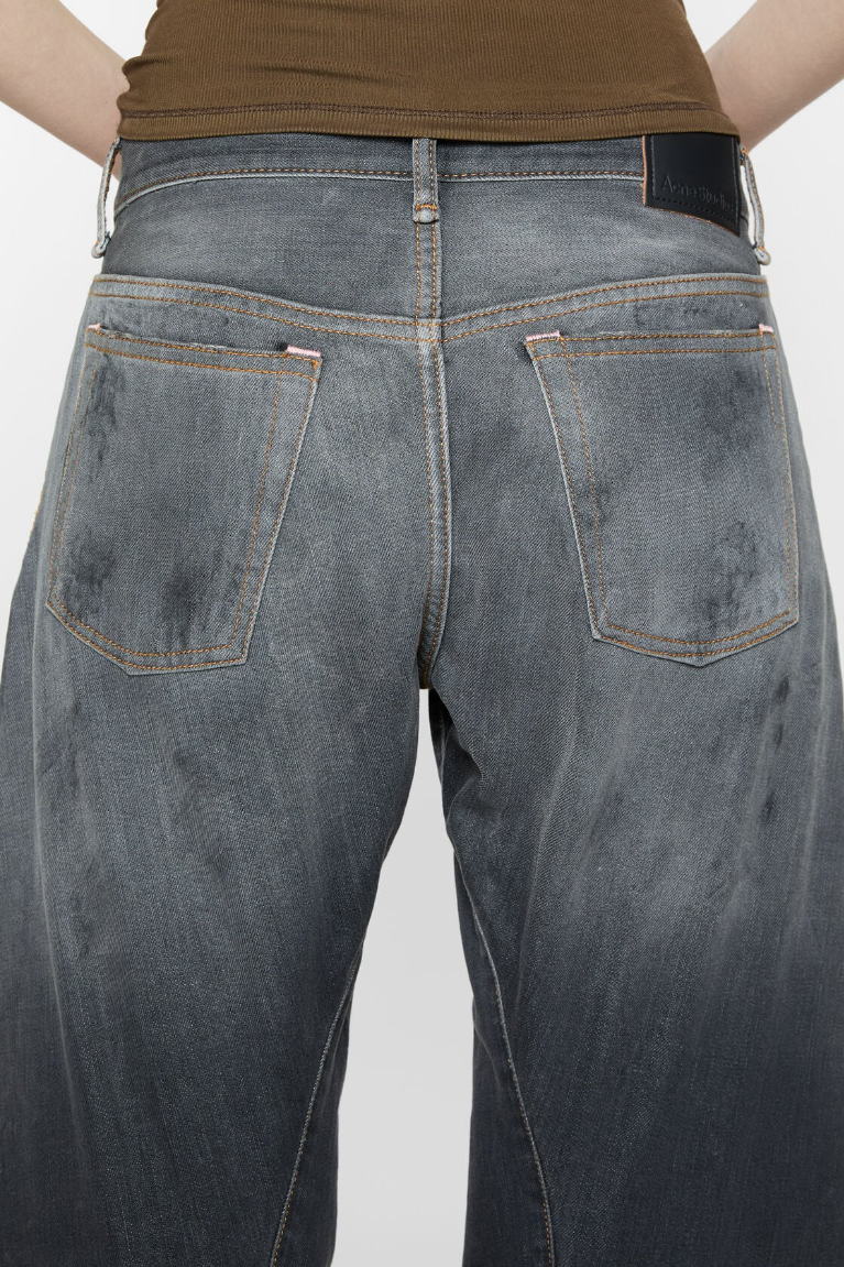  Quần Nữ Acne Loose Fit Jeans - 2006F 'Black' 