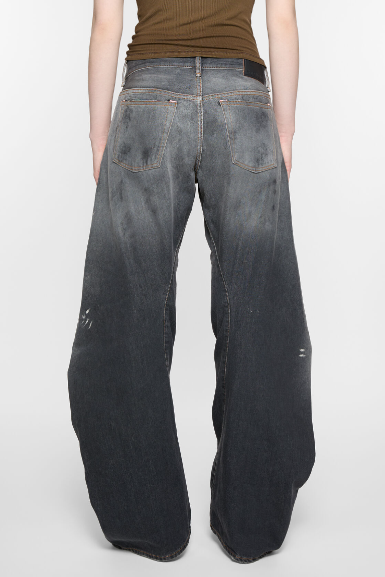  Quần Nữ Acne Loose Fit Jeans - 2006F 'Black' 