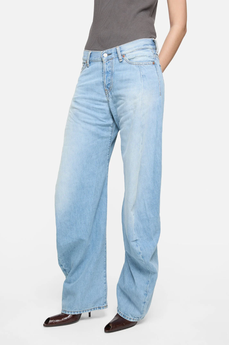  Quần Nữ Acne Loose Fit Jeans - 2006F 'Light Blue' 