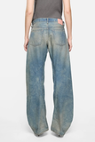  Quần Nữ Acne Loose Fit Jeans - 2006F 'Mid Blue' 