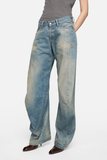  Quần Nữ Acne Loose Fit Jeans - 2006F 'Mid Blue' 