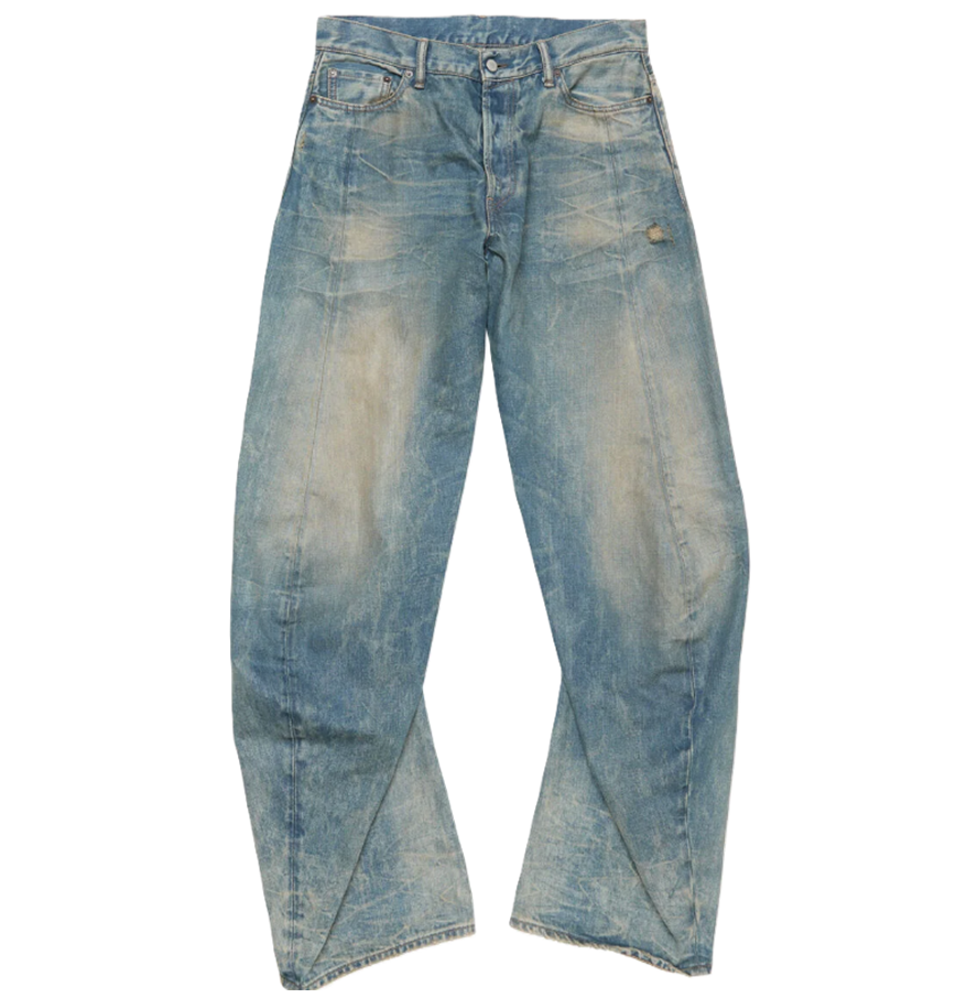  Quần Nữ Acne Loose Fit Jeans - 2006F 'Mid Blue' 