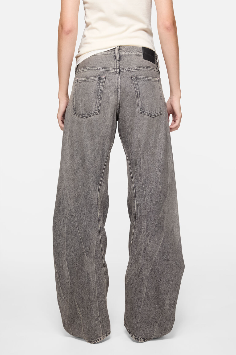  Quần Nữ Acne Loose Fit Jeans - 2006F 'Washed Black' 