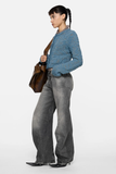  Quần Nữ Acne Loose Fit Jeans - 2006F 'Washed Black' 