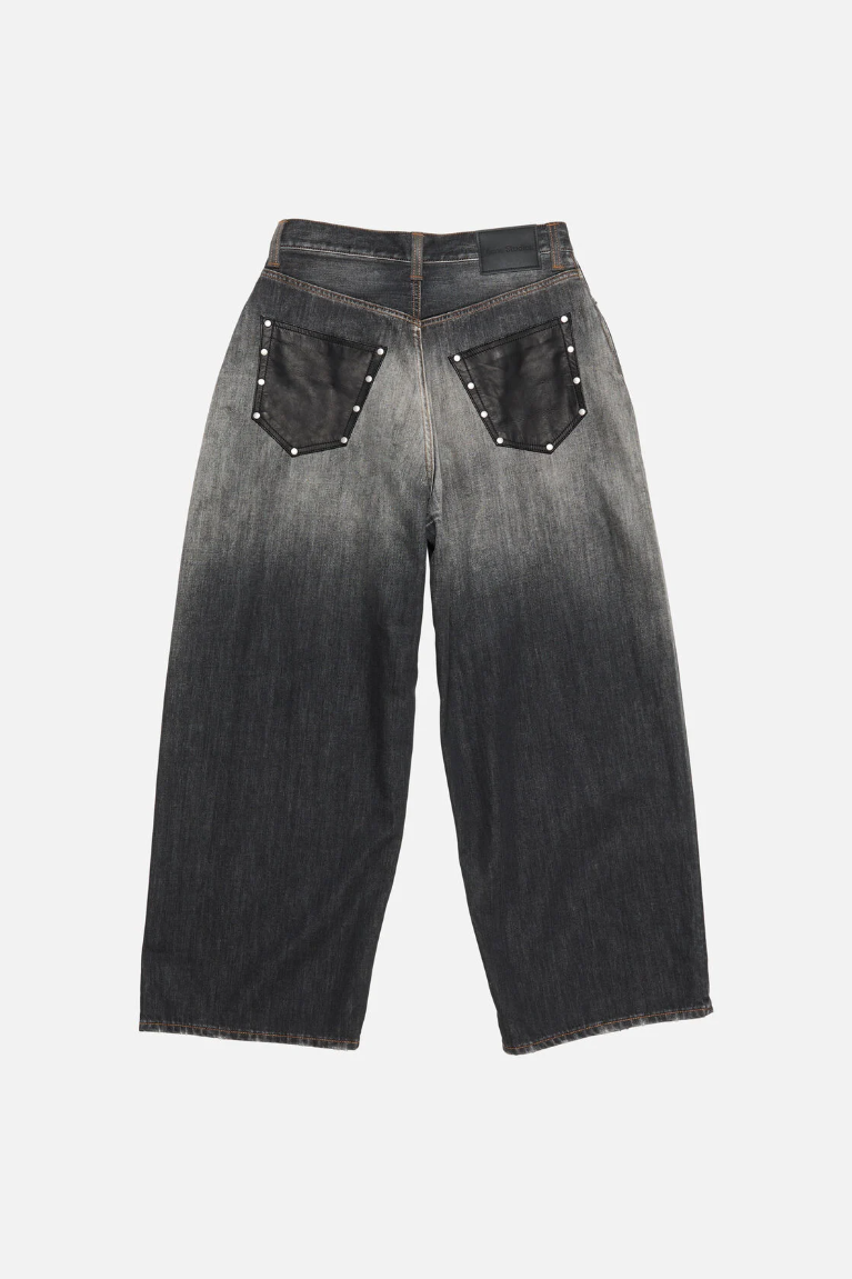 Quần Nữ Acne Loose Fit Jeans - 2023 'Black' 