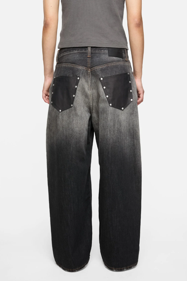  Quần Nữ Acne Loose Fit Jeans - 2023 'Black' 