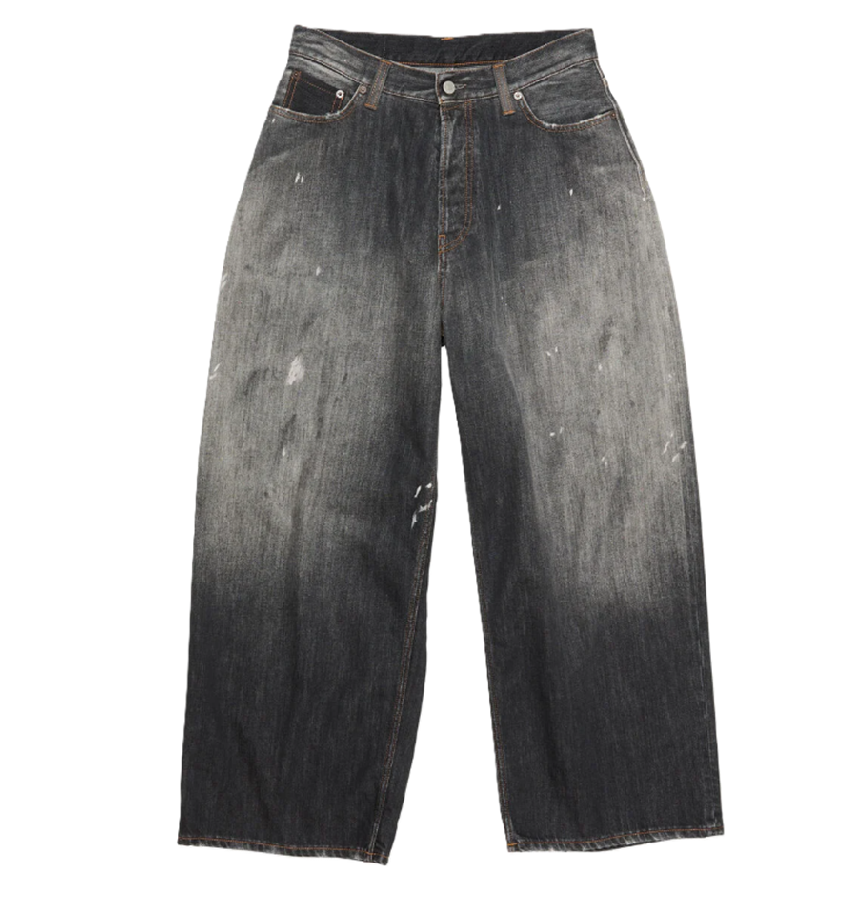 Quần Nữ Acne Loose Fit Jeans - 2023 'Black' 