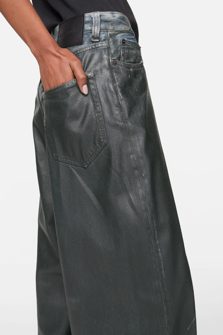  Quần Nữ Acne Loose Fit Jeans - 2023 'Black' 