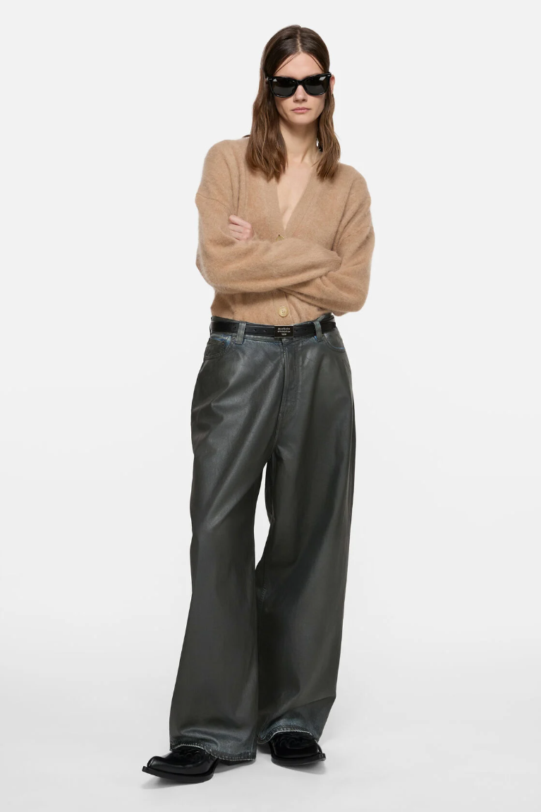  Quần Nữ Acne Loose Fit Jeans - 2023 'Black' 