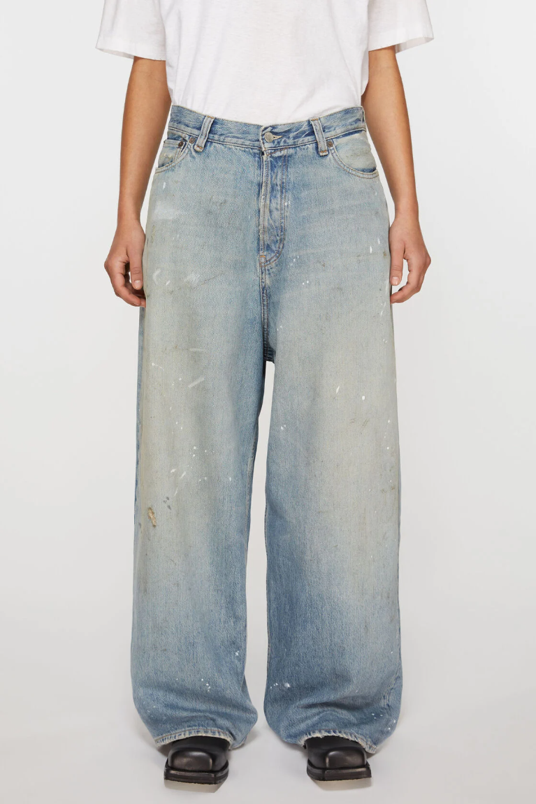  Quần Nữ Acne Loose Fit Jeans - 2023 'Light Blue' 