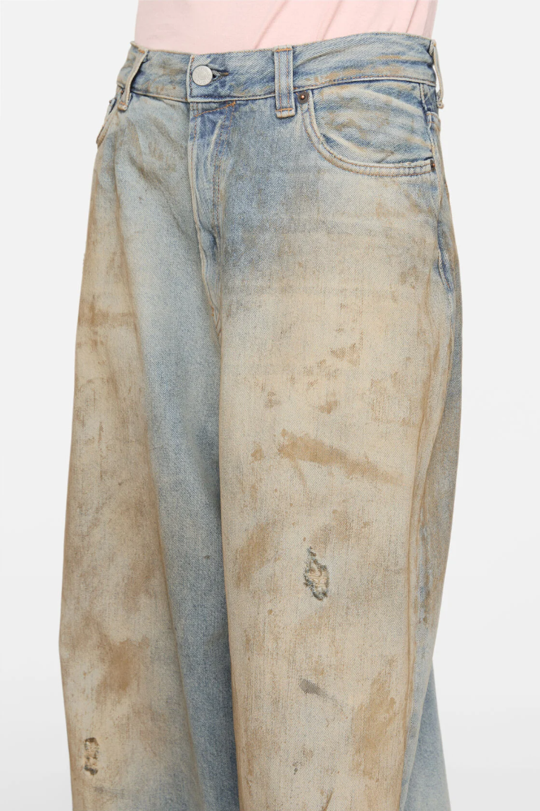  Quần Nữ Acne Loose Fit Jeans - 2023 'Mid Blue' 