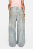  Quần Nữ Acne Loose Fit Jeans - 2023 'Mid Blue' 
