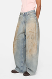 Quần Nữ Acne Loose Fit Jeans - 2023 'Mid Blue' 