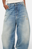  Quần Nữ Acne Loose Fit Jeans - 2023 'Mid Blue' 