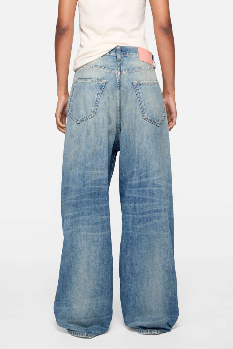  Quần Nữ Acne Loose Fit Jeans - 2023 'Mid Blue' 