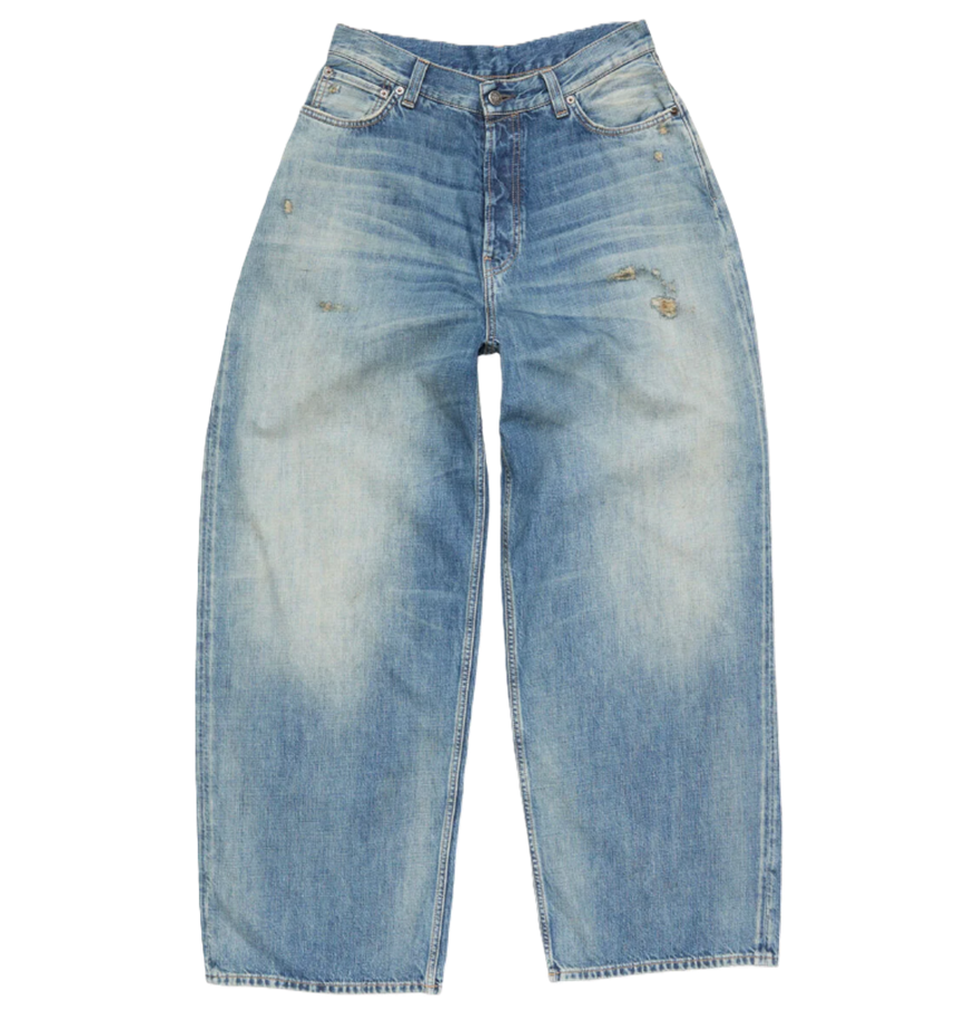  Quần Nữ Acne Loose Fit Jeans - 2023 'Mid Blue' 