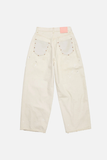  Quần Nữ Acne Loose Fit Jeans - 2023 'White' 