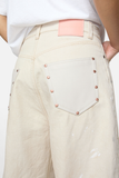  Quần Nữ Acne Loose Fit Jeans - 2023 'White' 